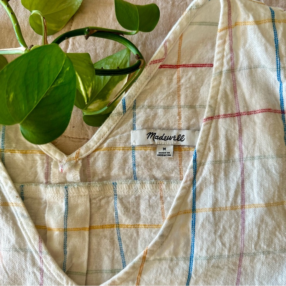 🌸Madewell Side Tie Top - Picture 5 of 8